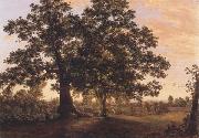 Frederic E.Church The Charter Oak at Hartford oil painting artist